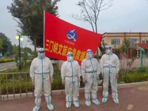 市文旅集團一線戰(zhàn)“疫”之：北方游船員工化身“大白”，守護隔離點群眾安全